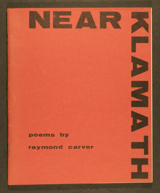 Near Klamath: Poems. Sacramento, Calif: English Club of Sacramento State College, 1968.