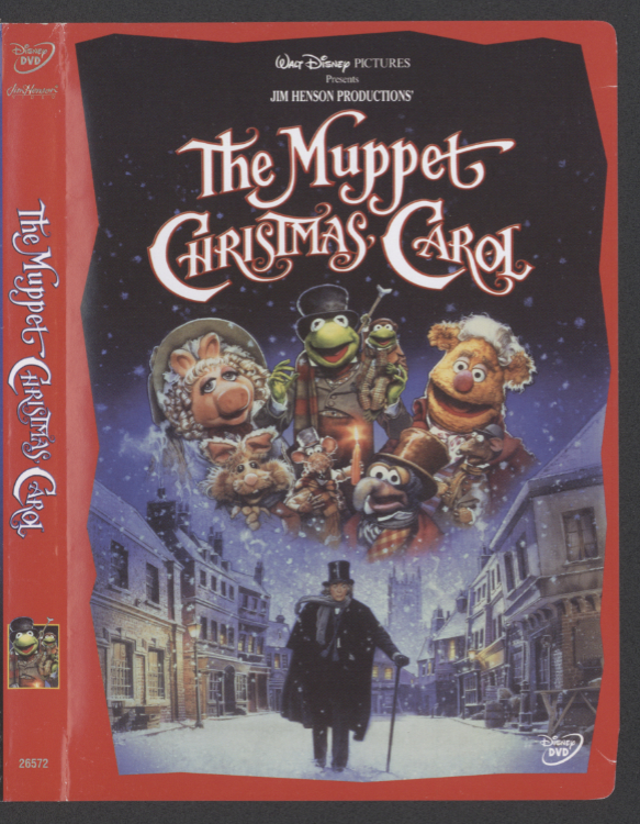 The Muppet Christmas Carol. Directed by Brian Henson, screenplay by Jerry Juhl, Buena Vista Home Entertainment, [200-?]. Film and Video collection DVD 735.