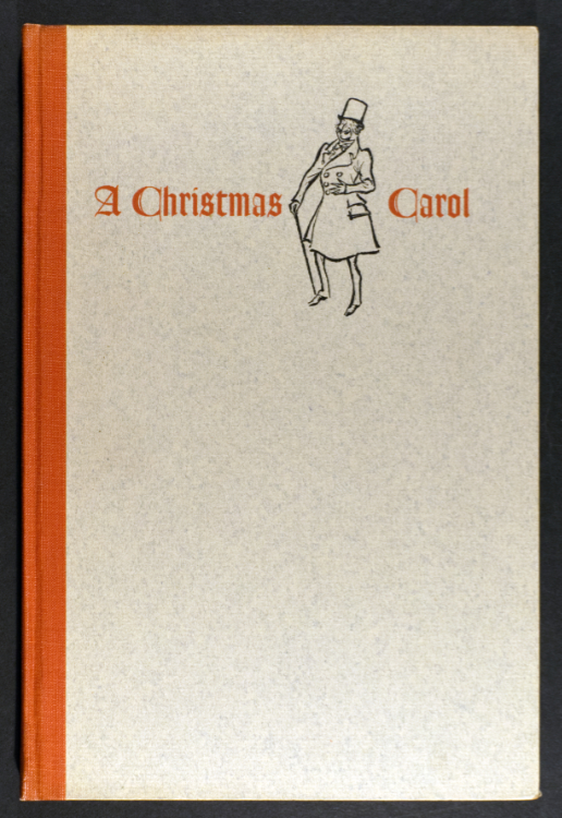 Cover of Charles Dickens. A Christmas Carol in Prose: Being a Ghost Story of Christmas. Washington: Judd and Detweiler, 1933.