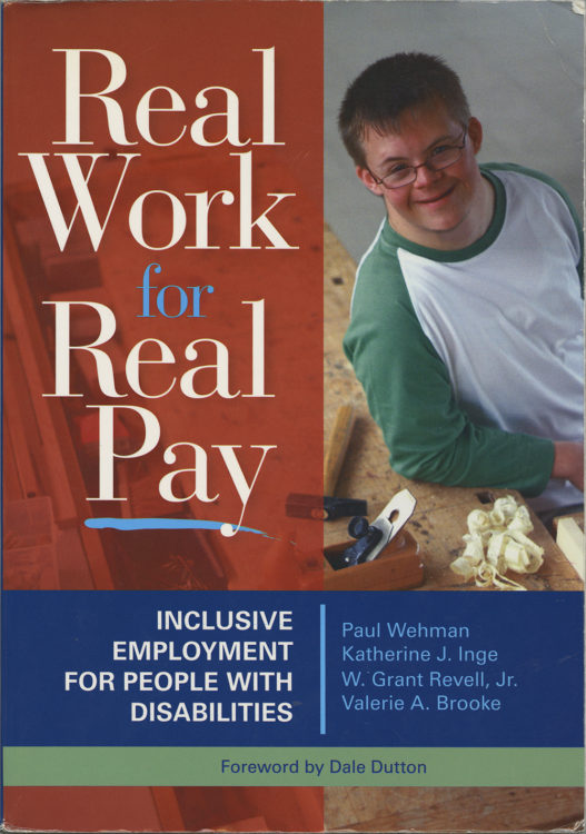 Real work for real pay: Inclusive employment for people with disabilities
