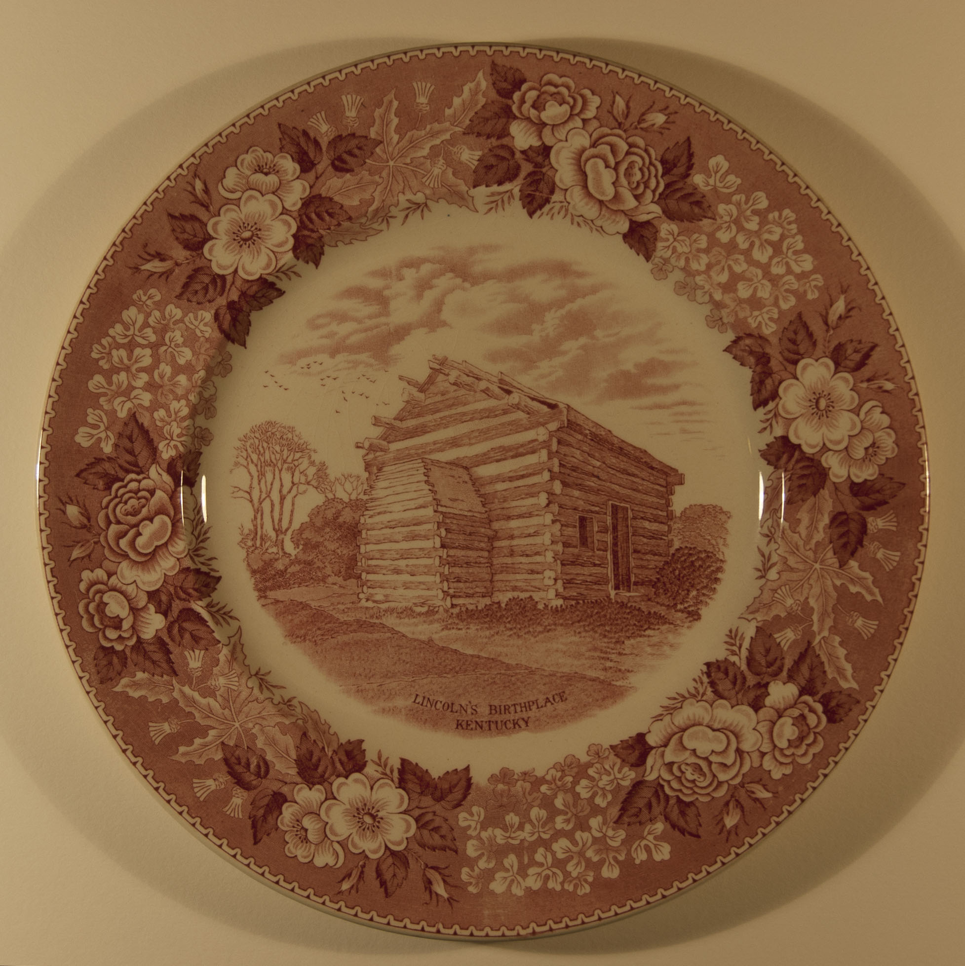 Lincoln’s Birthplace Plate