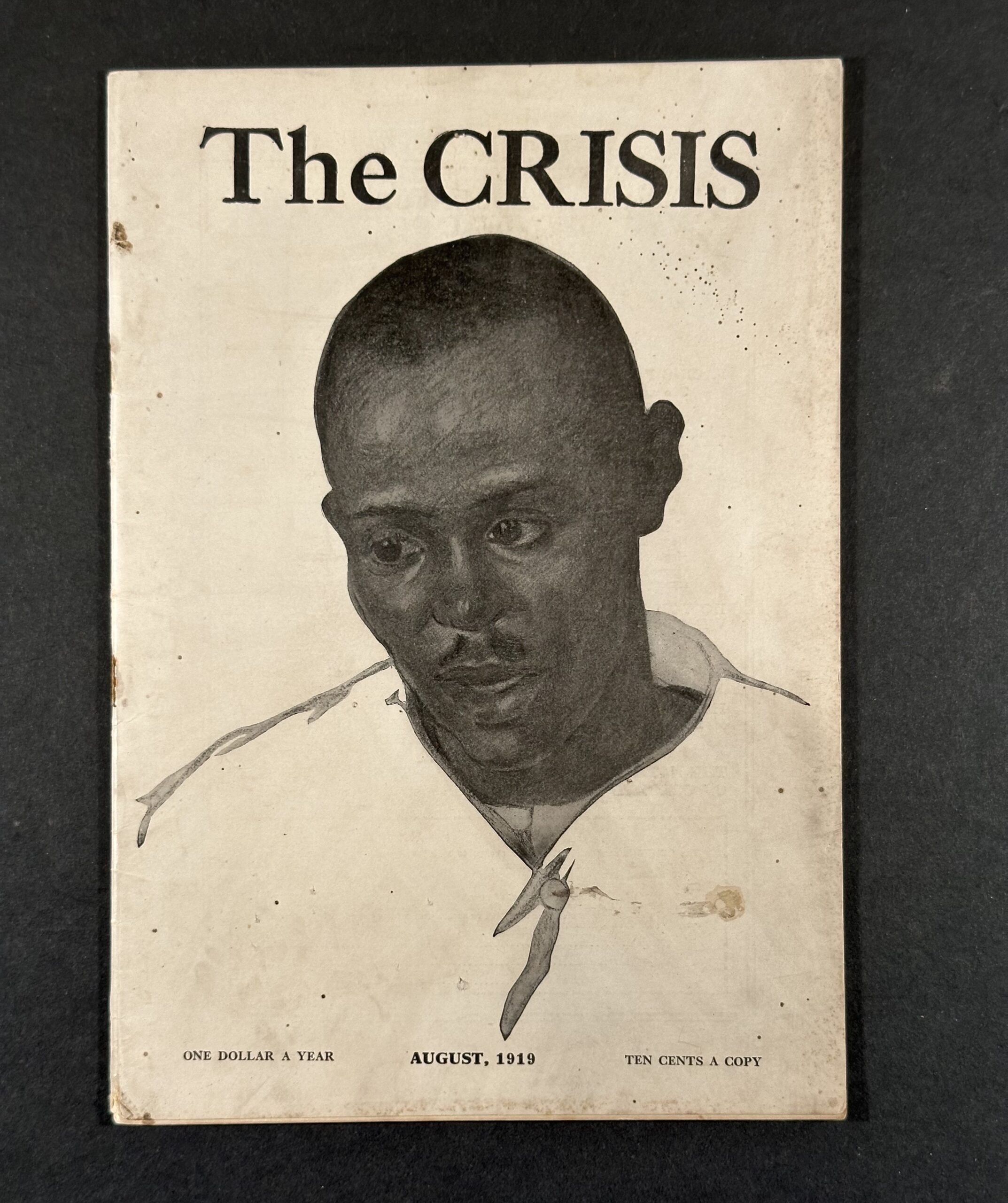 Dubois, W.E.B. The Crisis, [August 1919], from the Alice Dunbar Nelson Papers collection