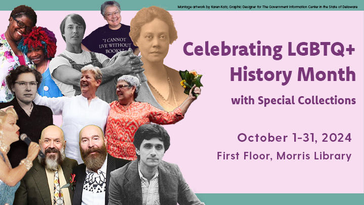 Slideshow Image for Celebrating LGBTQ+ History Month with Special Collections