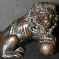 Miniature of a Medici Lion