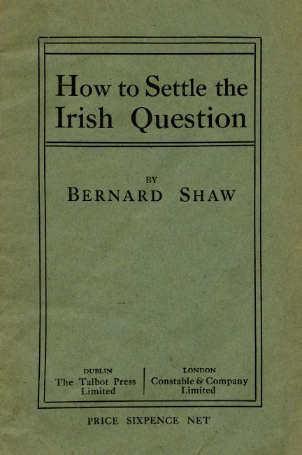 How to settle the Irish question