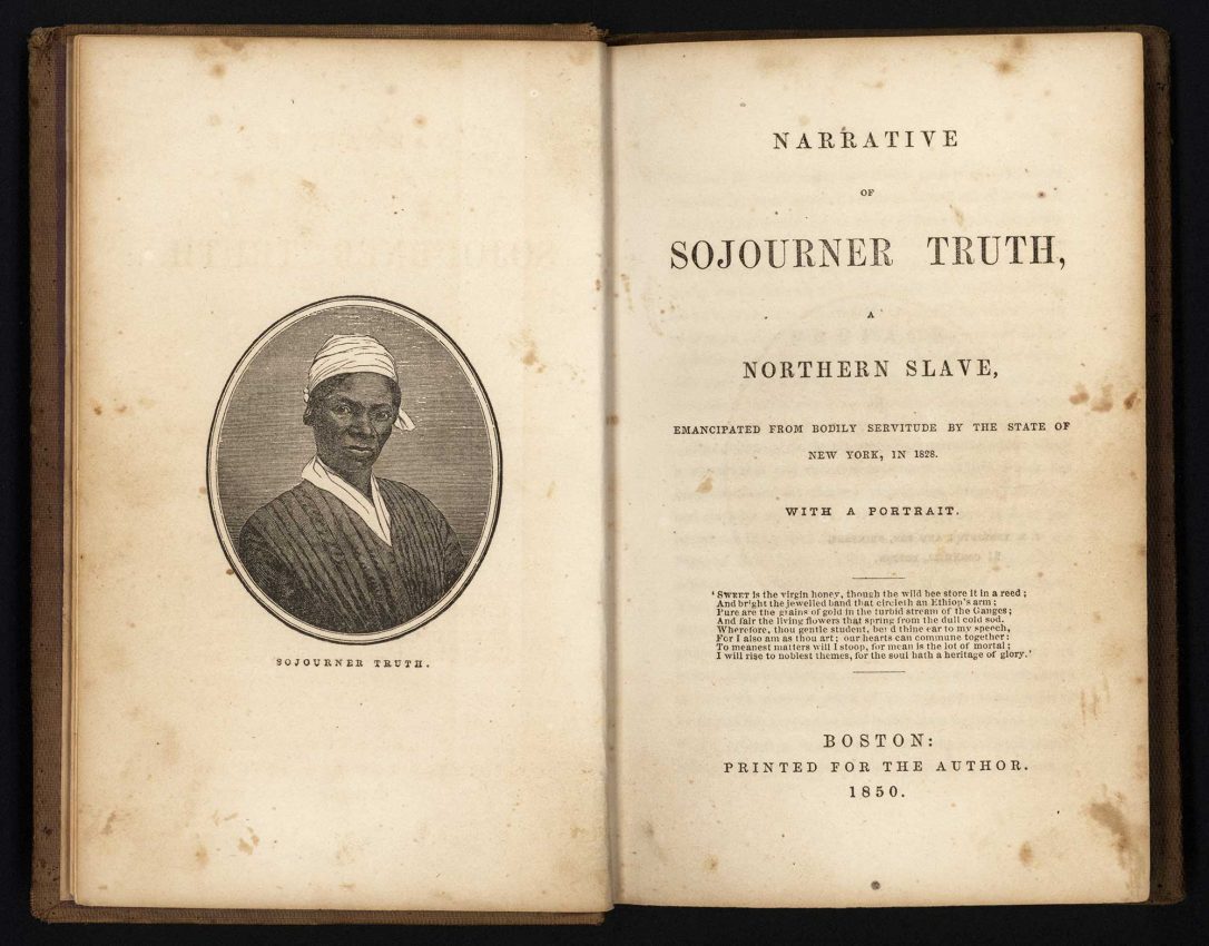Narrative of Sojourner Truth: a Norther slave, Emancipated from Bodily Servitude by the State of New York, in 1828: with a portrait