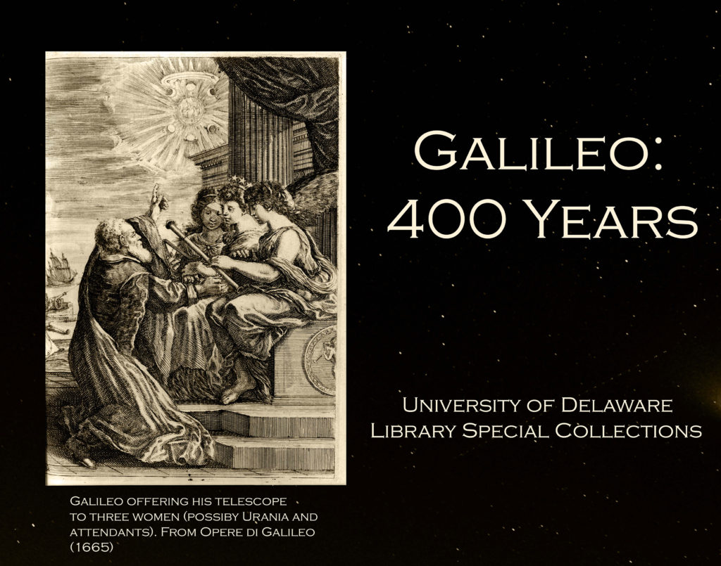 Poster for Galileo: 400 Years exhibition