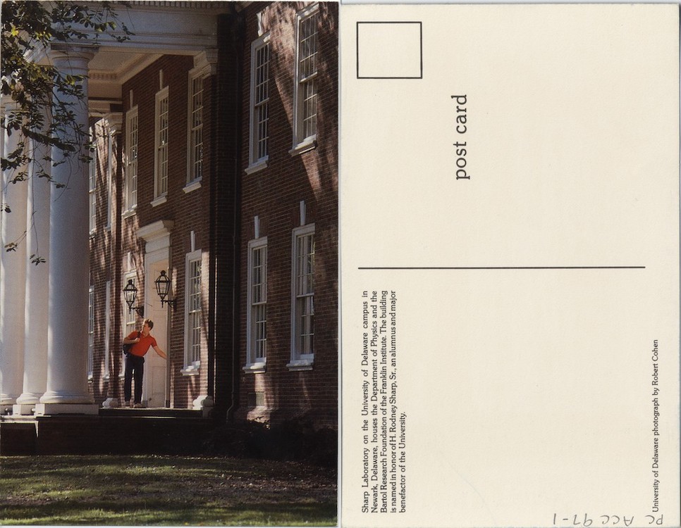 Sharp Laboratory, 1963 or later, From the Delaware Postcard Collection