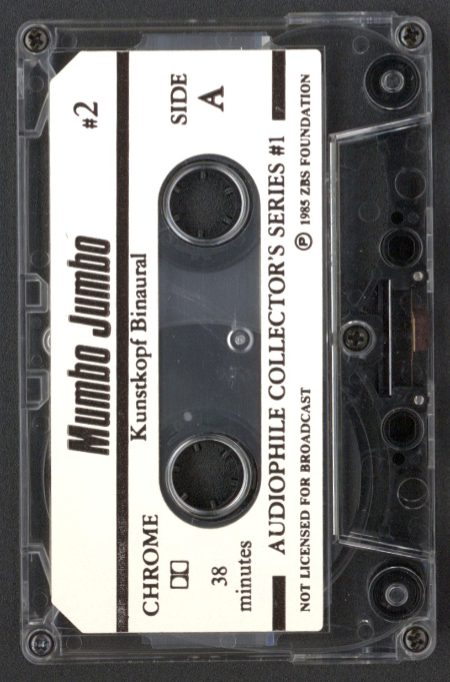 Mumbo Jumbo, audiobook on cassette ZBS Foundation, 1985 (cassette)