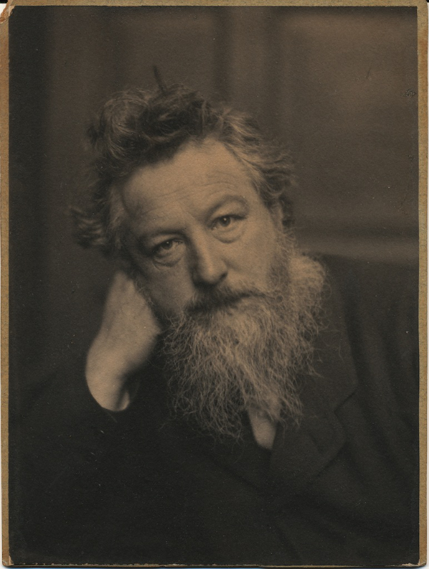 Frederick Hollyer, 1837–1933. William Morris Photograph, platinotype, 1894