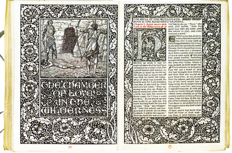 William Morris, 18934–1896. The Well at the World’s End. [Hammersmith: Kelmscott Press, 1896]