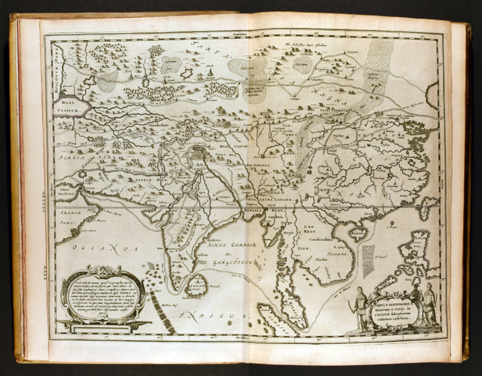 Tabula Geodoborica, in China Illustrata. Amsterdam, about 1667.