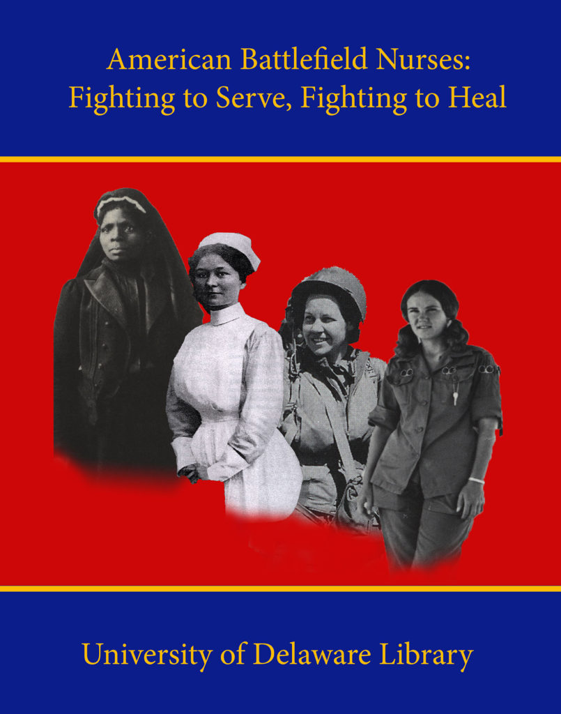 Poster for "American Battlefield Nurses: Fighting to Serve, Fighting to Heal