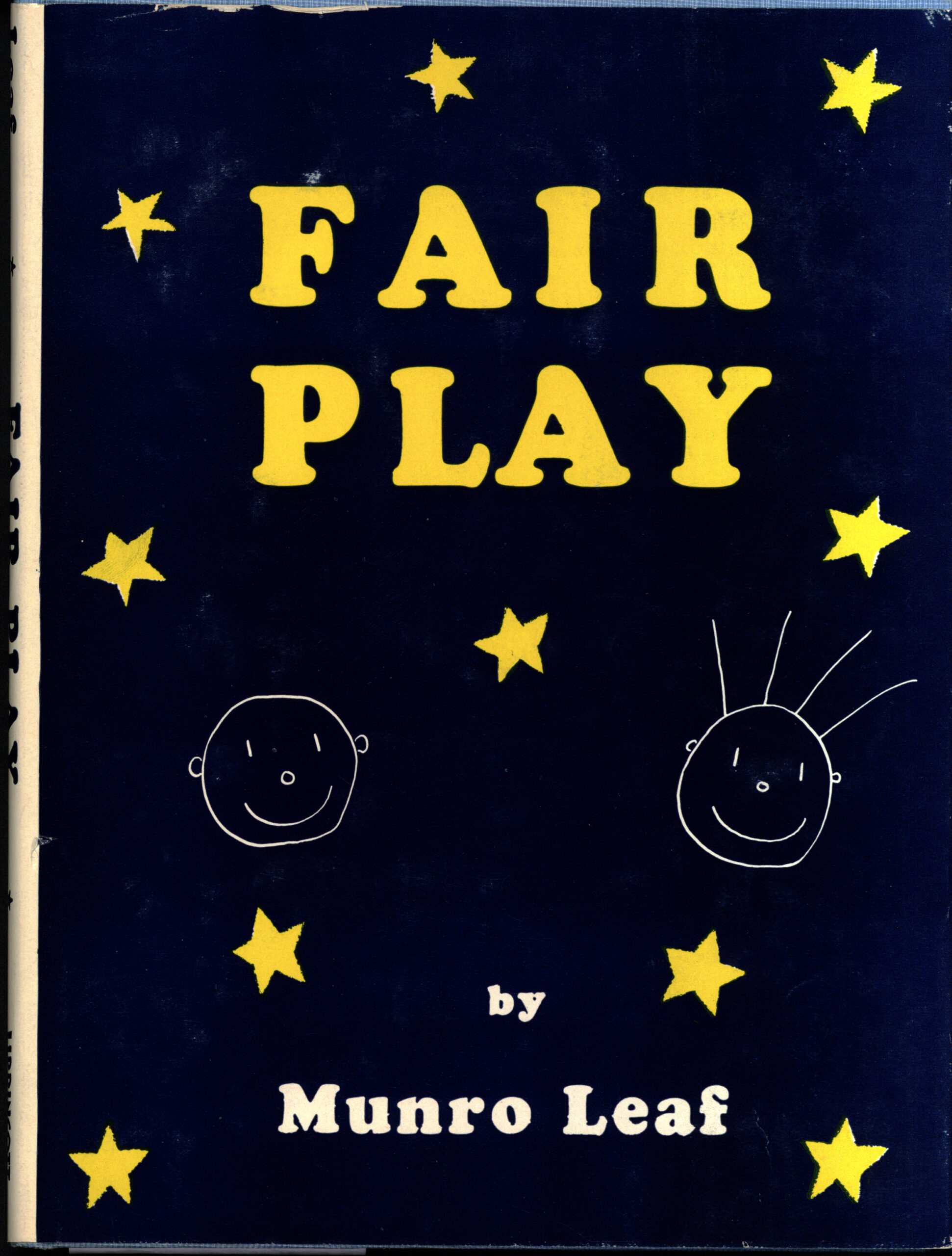 Cover of “Fair Play,” by Munroe Leaf. 1967. New York: J. B. Lippencott. PS3523.E125 F37z 1967.