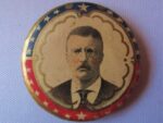 Whitehead & Hoag Co., Theodore Roosevelt campaign button, from the Winthrop Topliff Doolittle, Sr., button collection