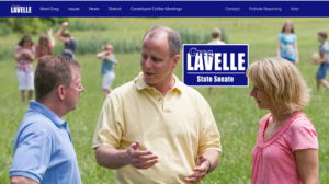 Greg Lavelle, Greg Lavelle | State Senate campaign website, from the University of Delaware Library collection of Delaware politics, policy, and government websites