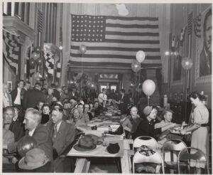 Republican Headquarters in Wilmington, Delaware, November 1952