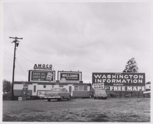 Campaign billboards, 1958