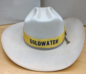 Creator unknown, Goldwater Stetson hat, 1964, from the Jerome O. Herlihy political campaign ephemera collection