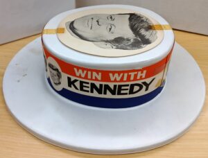 Creator unknown, John F. Kennedy plastic hat, 1960, from the Jerome O. Herlihy political campaign ephemera collection