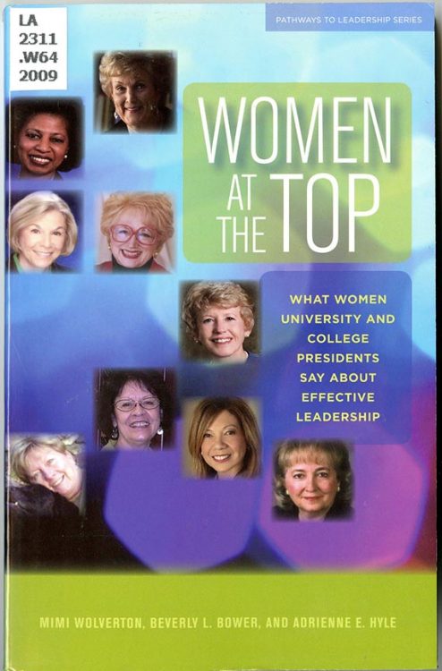 Women at the top: what women university and college presidents say about effective leadership