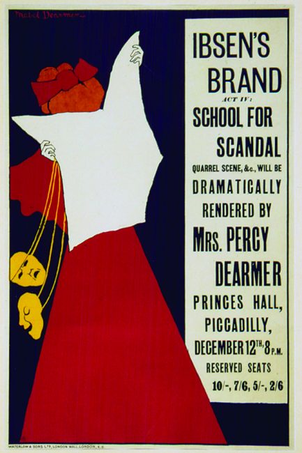 Poster to advertise Ibsen’s Brand