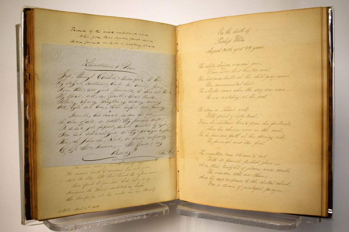 Handwritten Poem by Dorothea Dix