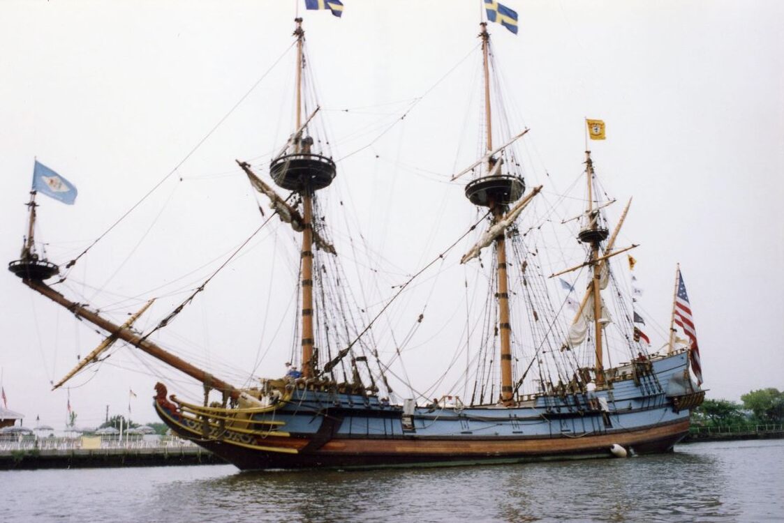 Photograph of the Completed Kalmar Nyckel Replica