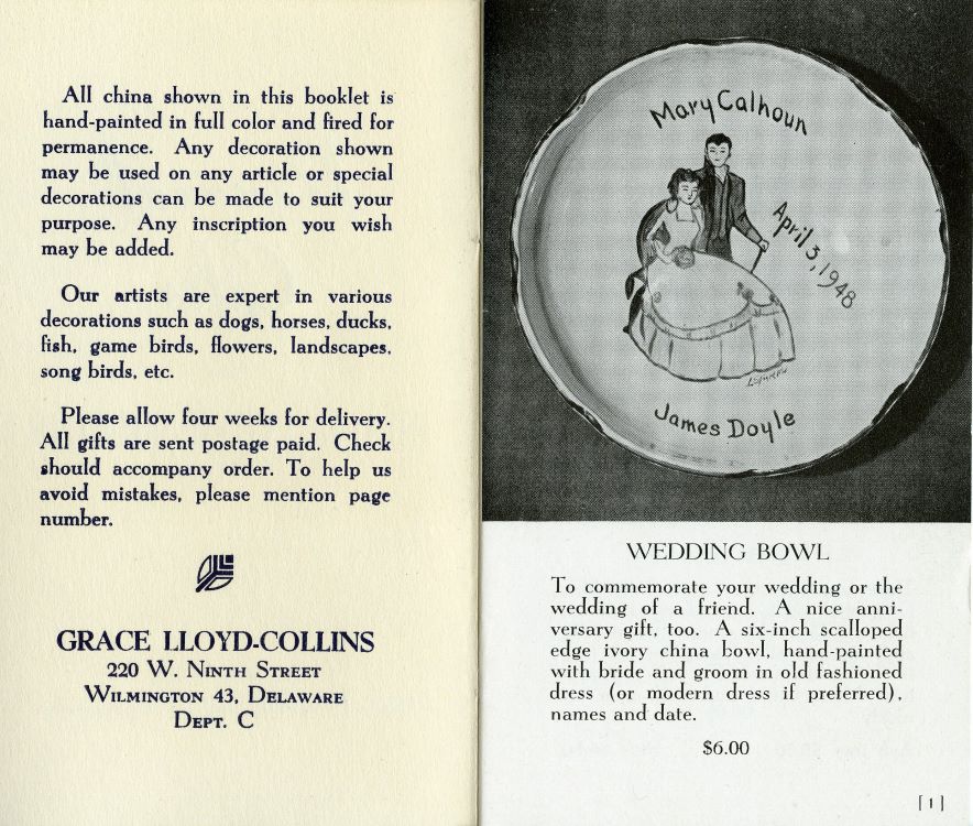 Personal Gifts from Grace Lloyd-Collins