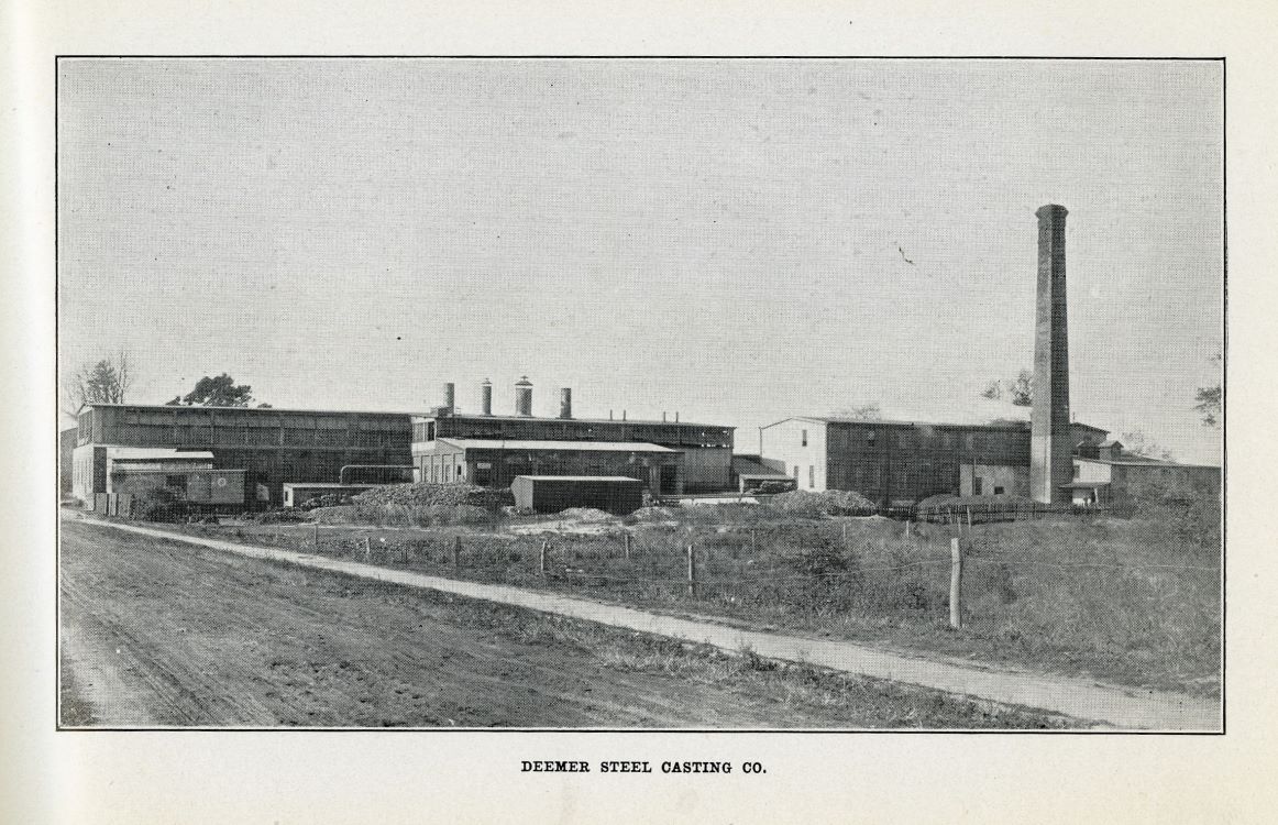Photograph of Deemer Steel Casting Buildings