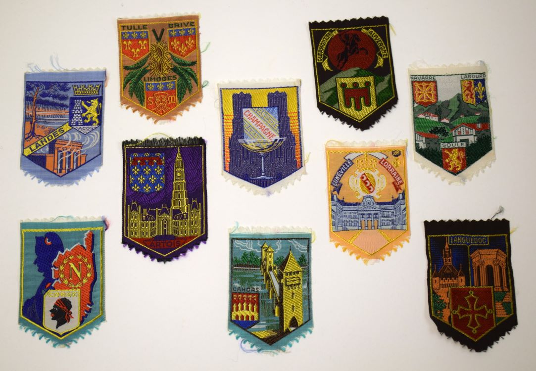 French Souvenir Patches