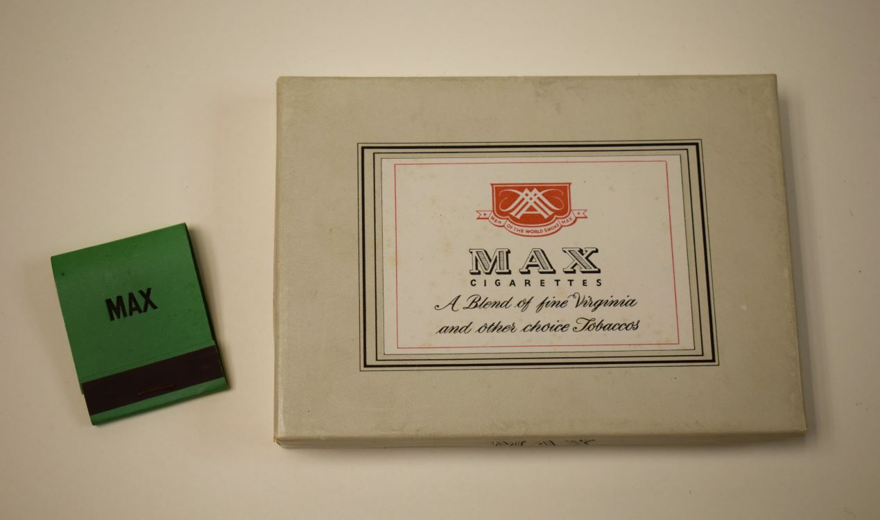 Cigarette Box and Matches