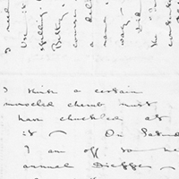 Autograph letter signed to Eric Parker, c. 18 July 1903