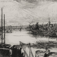 Battersea Reach, 1863