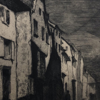 Street in Saverne, 1858