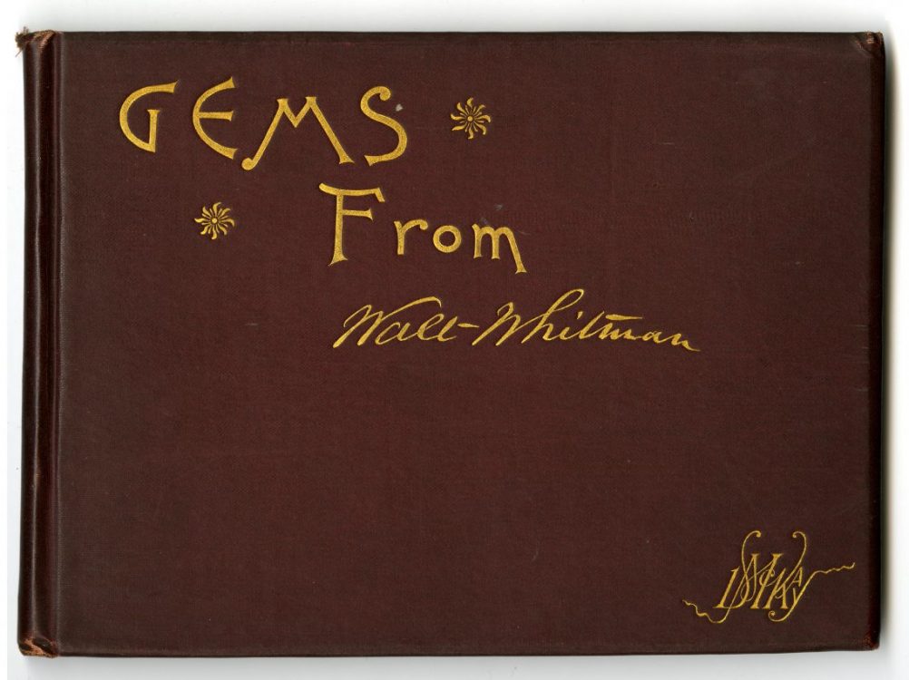 Gems from Walt Whitman, selected by Elizabeth P. Gould. Philadelphia: David McKay, 1889.