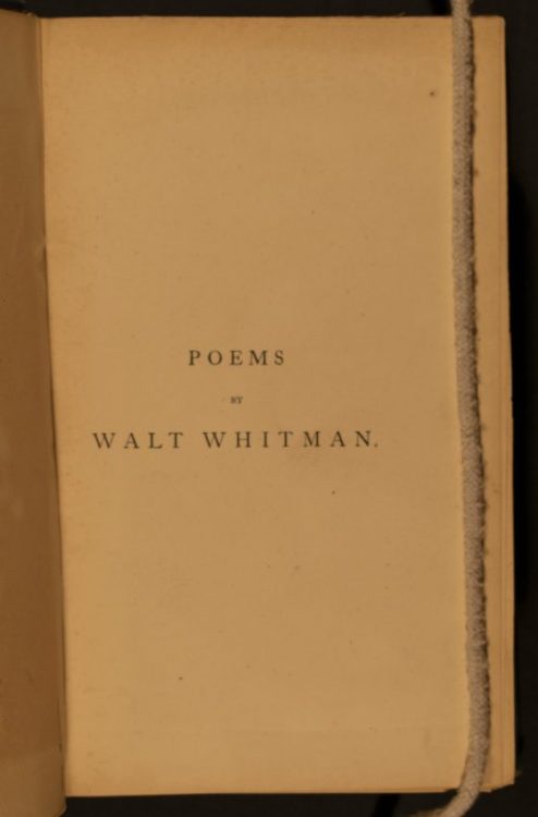 Poems, edited by William M. Rossetti. London: Chatto and Windus, 1892.