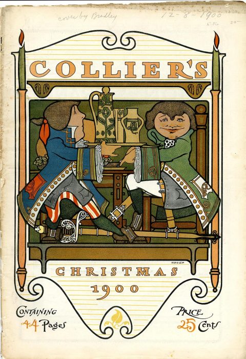 Cover of Collier’s Weekly. “Christmas 1900”