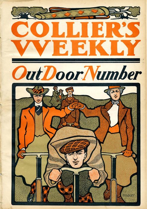 Cover of Collier’s Weekly. “OutDoor Number,”