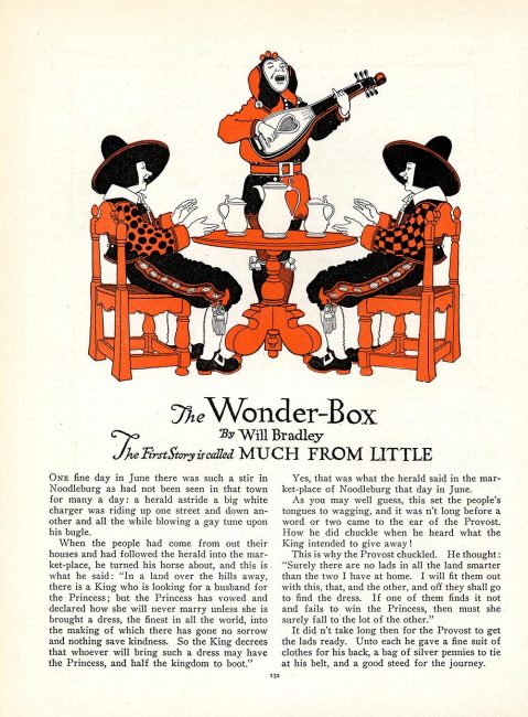 “Much From Little,” the first “Wonder-Box Story,” St. Nicholas.