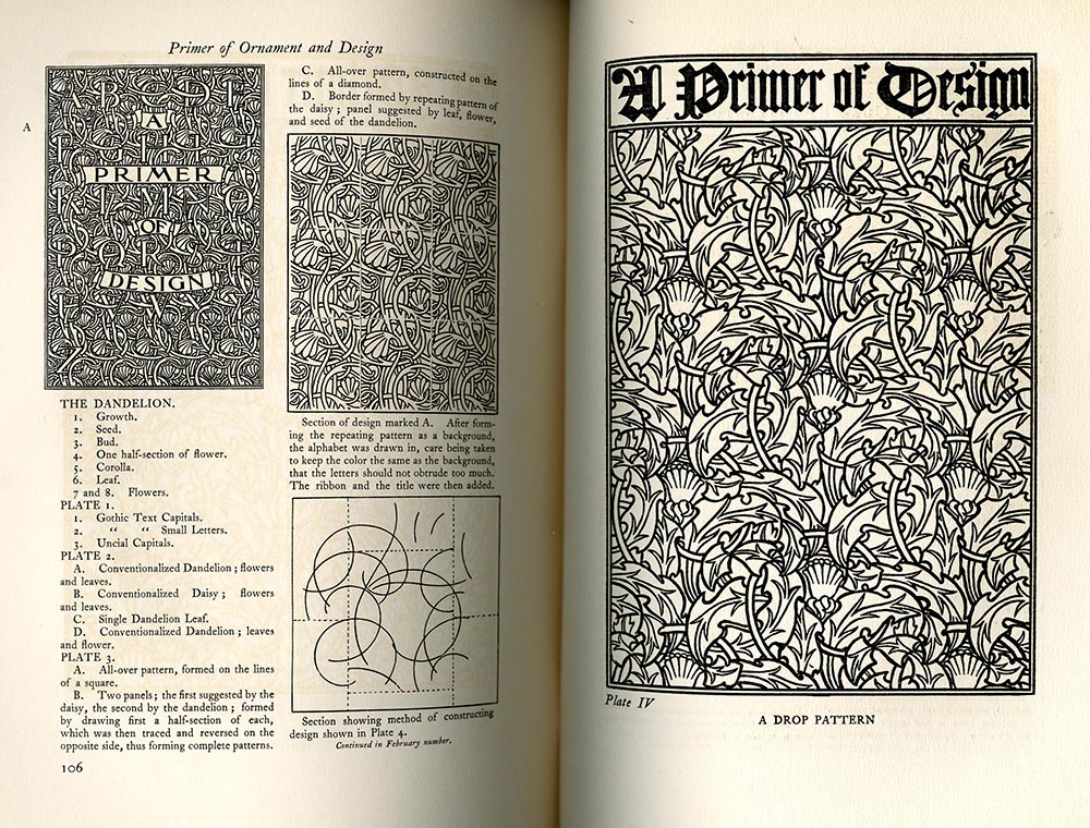 “Primer of Ornament and Design, Continuation of Second Paper,” Vol. 2, No. 3, Bradley: His Book