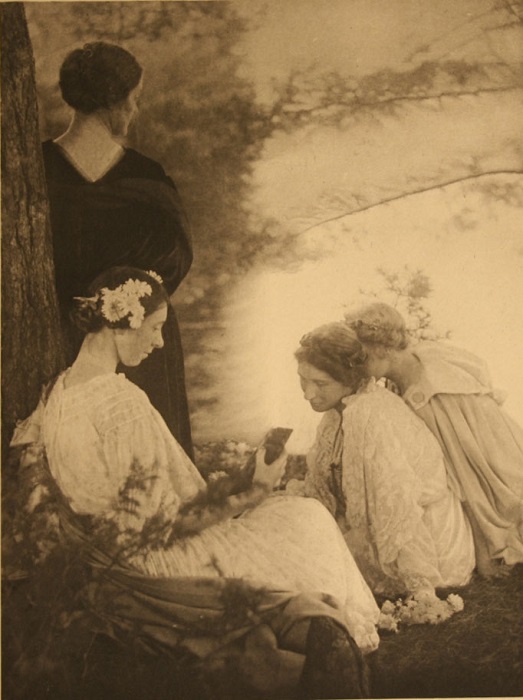 Alice Boughton (American, 1866-1943), The Seasons, 1909, photogravure. Museums Collections, Gift of Dr. Maynard P. White.