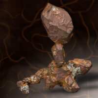 Sculptural Copper Saved from the Smelter